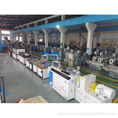 PVC Ceiling Panel Wall Panel Extrusion Line Factory